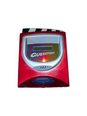 Hasbro Electronic Guesstures Game 2005 2-Sided Display Party Charades Tested